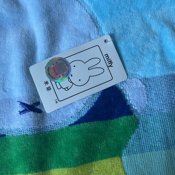 MIFFY-Imported (NWT) Hand Towel Set-Pink & Blue - Picture 8 of 10